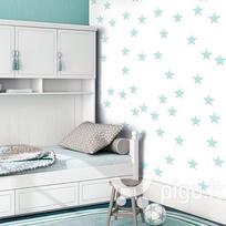 Fototapetas - Stars - Aquamarine