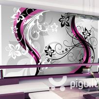 Fototapetas XXL - Art-flowers (pink)