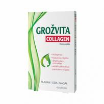  GROŽVITA COLLAGEN, 42 Tabletės