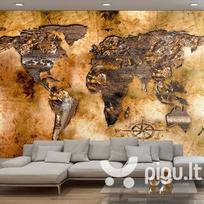 Fototapetas - Opalescent Continents