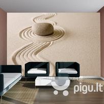 Fototapetas - Zen sand garden