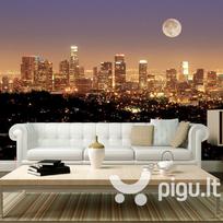 Fototapetas - The moon over the City of Angels