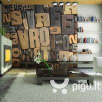 Fototapetas - Wooden letters