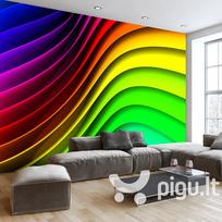 Fototapetas - Rainbow Waves