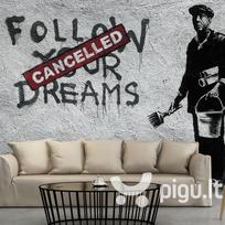 Fototapetas - Dreams Cancelled (Banksy)