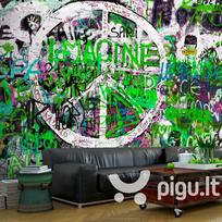 Fototapetas - Green Graffiti