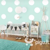Fototapetas - Sky Blue Dots