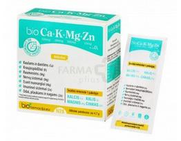 kalcis milteliai - BioCA+K+MG+ZN su vitaminu D3, nuo 6 m., 28 pakeliai - 2 nuotrauka