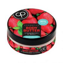  COSMEPICK kūno sviestas su braškėmis ir baziliku PERFECT BODY, 200 ml