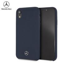 Mercedes Silicone Case For Apple iPhone Xr Dark blue