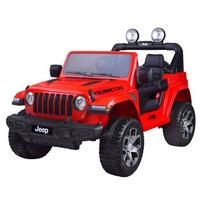 Vaikiškas elektromobilis "JEEP Wrangler Rubicon", Raudonas