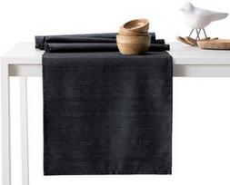 AmeliaHome Empire AH/HMD Tablecloth Black 40x140