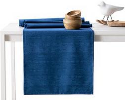 AmeliaHome Vesta AH/HMD Tablecloth Indigo 30x100