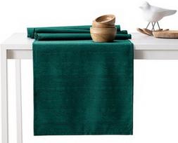 AmeliaHome Vesta AH/HMD Tablecloth BottleGreen 30x100