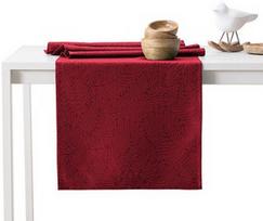 AmeliaHome Gaia AH/HMD Tablecloth Claret 40x120cm