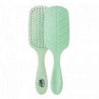 Plaukų šepetys su šerno šereliais ir natūraliu arbatmedžio aliejumi Wet Brush Go Green Treatment and Shine