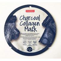 Kologeninė veido kaukė su anglimi Purederm Charcoal Collagen Mask 18g