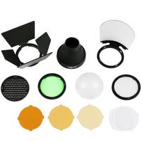Godox AD200 round flash head priedų rinkinys AK-R1