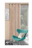 Dieninės užuolaidos Eurofirany Amanda Light Brown, 1400x2500 mm
