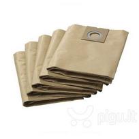 Dulkių siurblio maišeliai Invest Eco Paper Karcher NT 27/1, NT 27/1 Me, NT 27/1 Advance (5 vnt.)