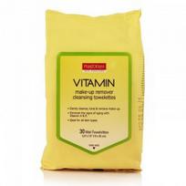 Drėgnos servetėlės makiažui valyti Purederm VITAMIN 30vnt