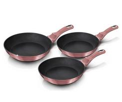 Keptuvių rinkinys 3vnt 20/24/28CM BERLINGER HAUS BH-6170 I-ROSE