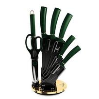 PEILIŲ RINKINYS BERLINGER HAUS BH-2563 EMERALD SU STOVU