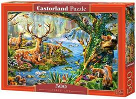 Dėlionė Castorland Forest Life, 500 vnt.