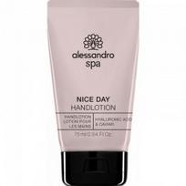 Losjonas rankoms su hialurono rūgštimi ir ikrų ekstrakatu Alessandro Spa Nice Day Hand lotion 75ml