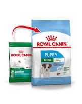 sausas maistas mazu veisliu sunims - ROYAL CANIN Mini Puppy / Junior 16 kg (2 x 8 kg) sausas maistas šuniukams nuo 2 iki 10 mėnesių amžiaus, mažoms veislėms - 1 nuotrauka