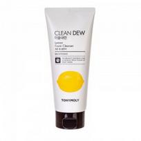 Valomosios veido putos  su citrina TONYMOLY Clean Dew Lemon Foam Cleanser 180ml