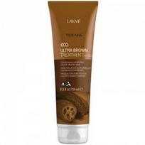 Rudą spalvą paryškinanti  plaukų kaukė Lakme Teknia Ultra Brown 250ml