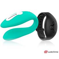 Porų vibratorius Wearwatch Dual Pleasure (žalias/juodas)