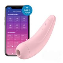 Klitorio stimuliatorius Satisfyer Curvy 2  (rožinis)