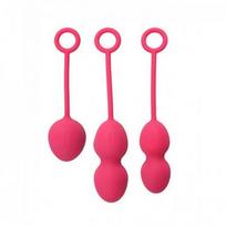 Vaginaliniai kamuoliukai Nova Ball Plum Red