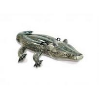 plaukimo lenta - Intex Ride On Swimming Board Realistic Gator  Age 3+, 170 x 86 cm - 1 nuotrauka