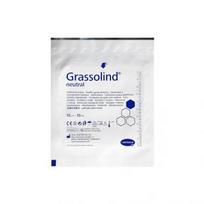  GRASSOLIND NEUTRAL sterilus tinklelinis tvarstis, 10 x 10 cm, 1 vnt.