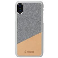 Krusell Tanum Cover Apple iPhone XS Max nude/grau