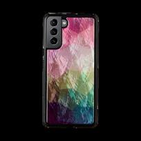 iKins case for Samsung Galaxy S21  water flower juodas
