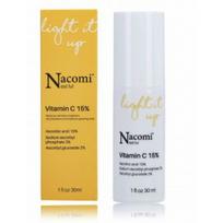 Nacomi Next Level Light It Up Vitamin C 15% skaistinantis veido serumas - 30 ml.