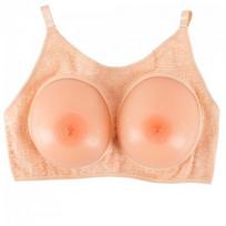 Silikoninės krūtys su liemenėle Cotelli Collection