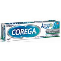 Corega Extra Strong Denture Fixing Cream ypač stiprus protezus fiksuojantis kremas neutralaus skonio - 70 g