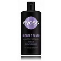 Syoss Blonde & Silver šampūnas šviesiems ir žiliems plaukams - 440 ml.