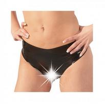 latex fetisas - Lateksinės kelnaitės Split - 1 nuotrauka
