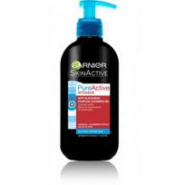 Garnier Pure Active Intensive Anti-Blackhead Charcoal Gel Wash valomasis veido gelis probleminei odai - 150 ml.