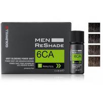 Goldwell Men Re-Shade žilus tonus išsklaidantys plaukų dažai vyrams 4 x 20 ml. - 6CA - Cool Ash Dark Blonde