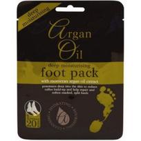 Xpel Argan Oil Deep Moisturising Foot Pack kojų kaukė-kojinės su argano aliejumi