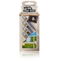 Yankee Candle Clean Cotton gaiviklis automobiliui lazdelėse - 4 vnt.