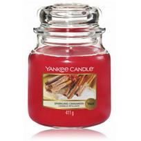 Yankee Candle Sparkling Cinnamon aromatinė žvakė - 411 g.