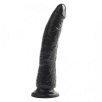 Basix Rubber 7 dildo (juodas)
